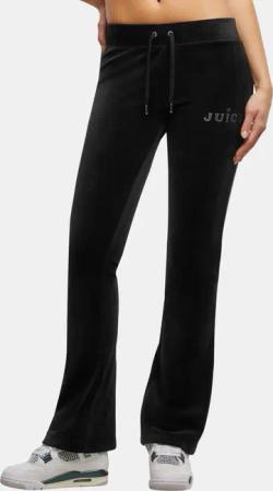 Juicy Couture Regal Velour Straight Leg Jogginghose