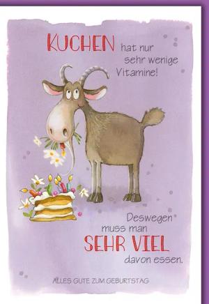 Verlag Dominique Grußkarten Geburtstag - Karte