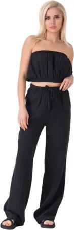 WENOR Palazzohose Musselin Damen Sommerhose 100 %
