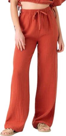 WENOR Palazzohose Musselin Damen Sommerhose 100 %