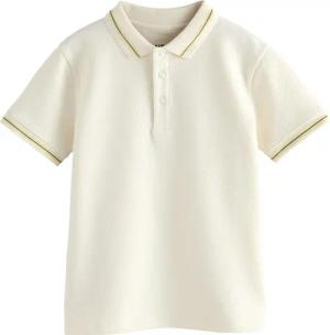 Next Poloshirt Strukturiertes Polohemd mit kurzen