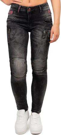 Cipo & Baxx Slim-fit-Jeans Damen Slim