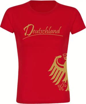 multifanshop T-Shirt Damen Deutschland - Adler
