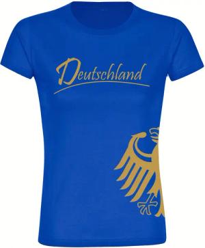 multifanshop T-Shirt Damen Deutschland - Adler