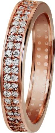 GoldDream Goldring GoldDream Damenring rosegold Zirkonia