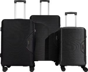 Crosstravel Kofferset Tampa, 4 Rollen, (3