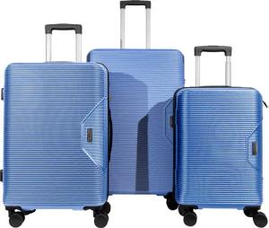 Crosstravel Kofferset Tampa, 4 Rollen, (3