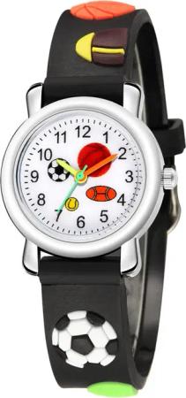 KARMA Quarzuhr Kinderuhr Sport Motiv Blau