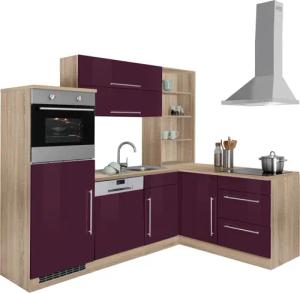 KOCHSTATION Winkelküche KS-Samos, Stellbreite 230x170 cm,