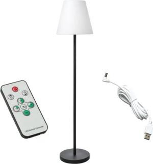 MARELIDA LED Außen-Stehlampe LED Akku Garten