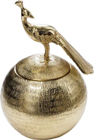 riess-ambiente Aufbewahrungsdose WILDLIFE BIRD 30cm gold