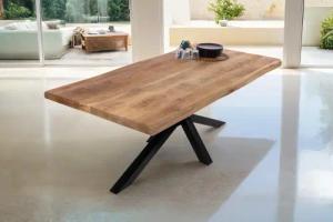 Trelevo® Esstisch Cuna_Mango_Spider, massives Mangoholz, Mango
