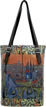 DOGO Umhängetasche "Tall Bag Damen Schultertasche City Of Spires Damen", Handgefertigt