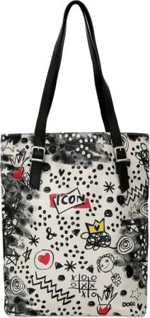 DOGO Umhängetasche "Tall Bag Damen Schultertasche Icon Damen Schultertasche", Handgefertigt
