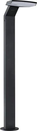 Paulmann LED Gartenleuchte "Zenera 230V Pollerleuchte 3000K anthrazit", 1 flammig, seewasserresistent