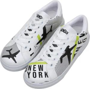 DOGO Sneaker "Ace Low-Top Sneaker New York Ticket Damen Sneaker", Handgefertigt