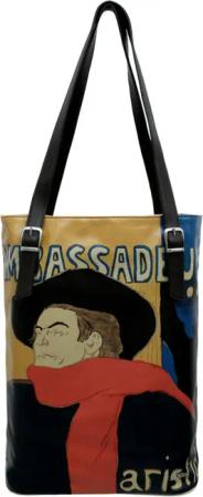 DOGO Umhängetasche "Tall Bag Damen Schultertasche Ambassadeurs Damen Schultertasche", Handgefertigt