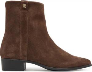 Tommy Hilfiger Stiefeletten Pointy Zip Bootie FW0FW08981 Braun