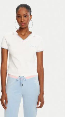 Juicy Couture Poloshirt JCWCT225355 Weiß Regular Fit
