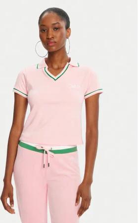 Juicy Couture Poloshirt JCWCT225355 Rosa Regular Fit