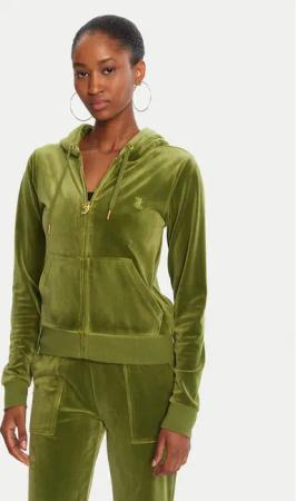 Juicy Couture Sweatshirt Robertson JCAP176G Grün Slim Fit