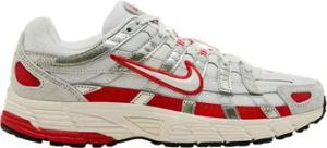 Nike  Sneaker P-6000 Sail Pale Ivory Light Bone Picante Red (Women's)