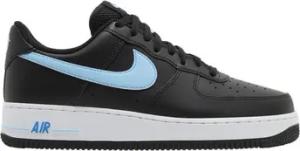 Nike Sneaker Air Force 1 '07 Low Black University Blue