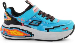 Skechers Kinderschuhe Mega-Craft 4K 402160L-TQBK TURQUOISE/BLACK