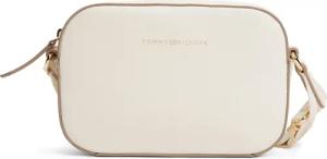 Tommy Hilfiger Logo Tape Camera - Umhängetasche 19.5 cm (ivory petal)