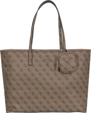 Guess Power Play Tech - Shopper mit herausnehmbarer Pouch 49 cm (latte logo)