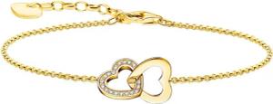 THOMAS SABO Armband mit verschlungenen Herzen,