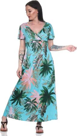 Aurela Damenmode Sommerkleid Lange Damen Sommerkleider