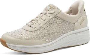 Tamaris Slip-On Sneaker, Keilabsatz, Schlupfschuh, Freizeitschuh in veganer Verarbeitung