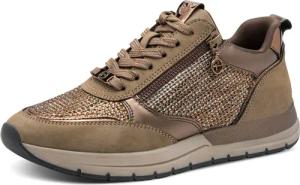 Tamaris Plateausneaker, Freizeitschuh, Halbschuh, Schnürschuh in veganer Verarbeitung