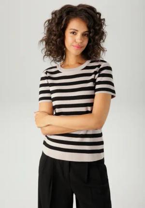Aniston CASUAL Strickpullover, im Streifen-Dessin - NEUE KOLLEKTION