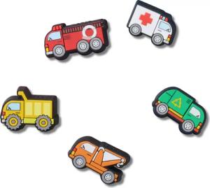 Crocs Schuhanstecker "Jibbitz™ Tiny Work Trucks", Schuh Anstecker