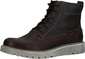 Josef Seibel Schnürstiefelette "Josef Seibel Stiefelette Leder/Textil"