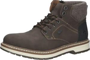 Rieker Schnürstiefelette "Rieker Stiefelette Lederimitat/Textil"