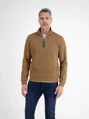 LERROS Sweatshirt "LERROS Unifarbener Sweattroyer für Herren"