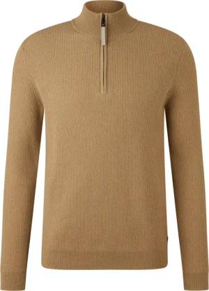 BOGNER Schurwoll-Kaschmir-Troyer Derek für Herren - Camel - 3XL