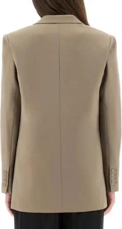 Michael Kors - Slim-Fit Crepe Blazer With Notched Lapels - Größe 2 - beige