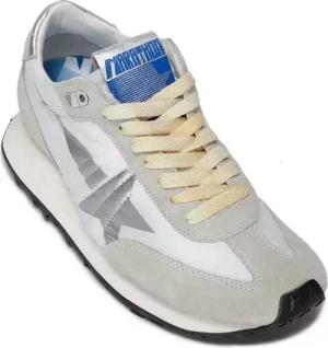 Golden Goose Low-Top Sneaker - Nylon Sneakers With Beige Suede Inserts - Gr. 38 (EU) - in Weiß - für Damen