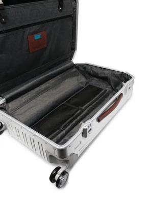 Piquadro Koffer - Medium Rigid Trolley With Vertical Grooves - Gr. unisize - in Grau - für Damen