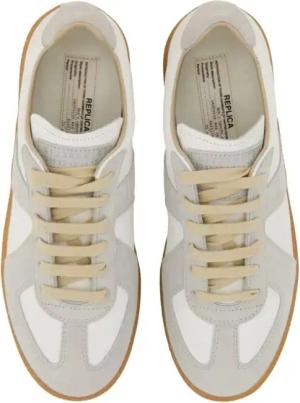 Maison Margiela Low-Top Sneaker - "Replica" Sneaker - Gr. 38,5 (EU) - in Weiß - für Damen