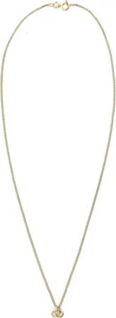 Elli Halskette - Halskette Knoten 585 Gelbgold - Gr. unisize - in Gold - für Damen