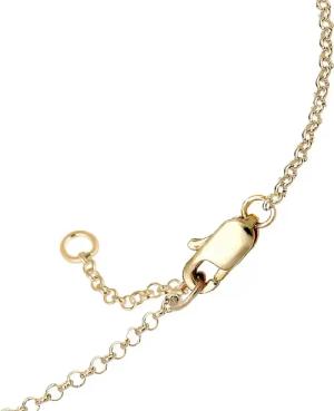 Elli Armband - Armband Kleeblatt Glücksbringer 375 Gelbgold - Gr. 20 CM - in Gold - für Damen