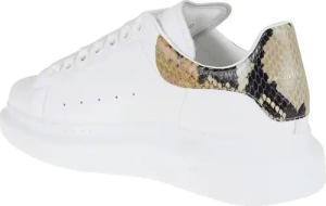 Alexander McQueen Low-Top Sneaker - Oversize Leather Sneakers - Gr. 36,5 (EU) - in Weiß - für Damen