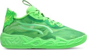 Puma Mb.04 Low Team Unisex Sneaker - Grün - Größe 37 - Leder