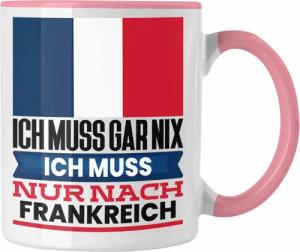 Trendation Tasse Frankreich Tasse Geschenk für
