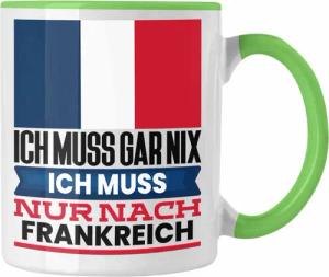 Trendation Tasse Frankreich Tasse Geschenk für